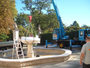 Regents Park Fountain Installation
